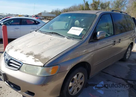 2004 Honda Odyssey Ex-L from USA, damaged, VIN 5FNRL18714B084200